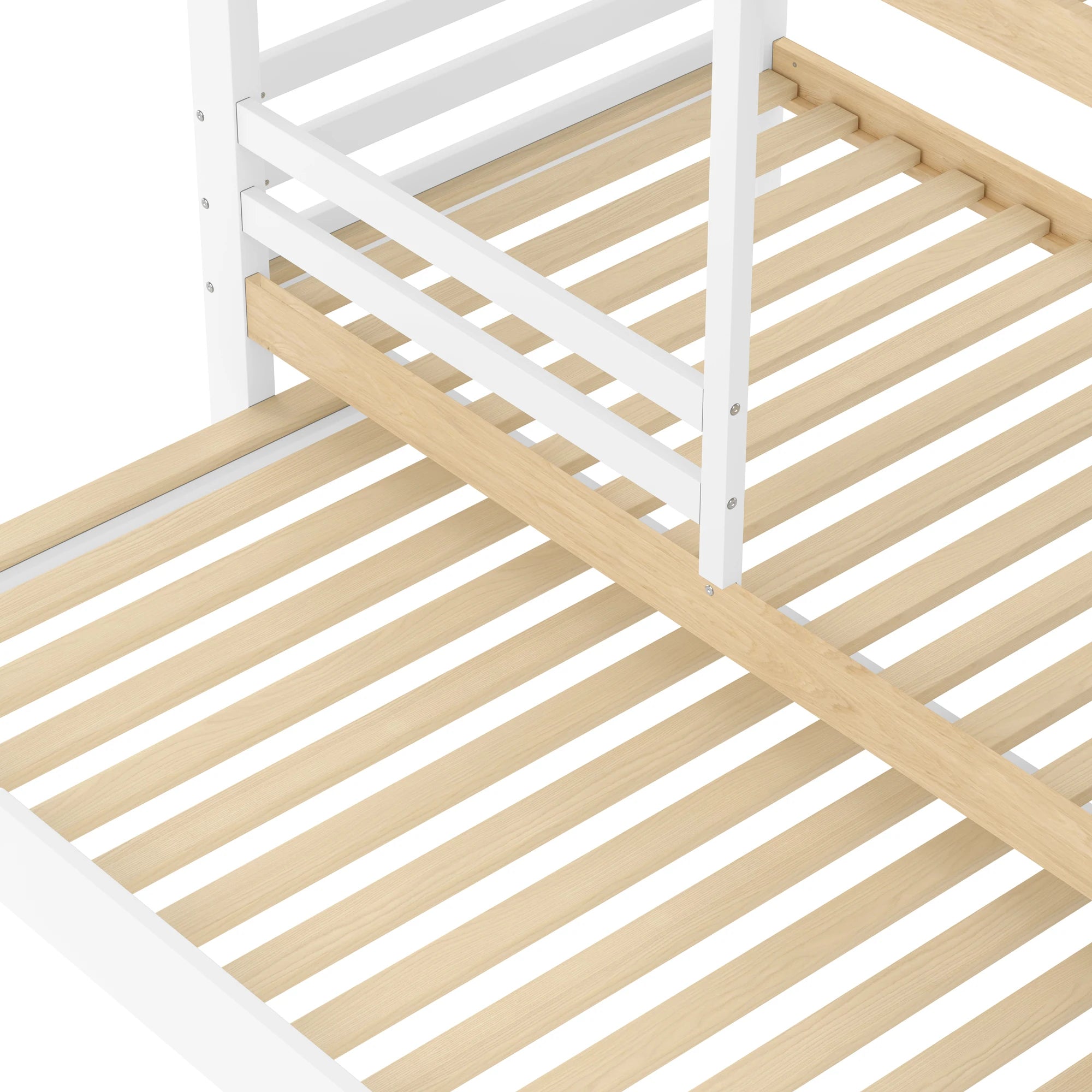 Lit cabane superposé 3 couchages 90x200 « Noa »