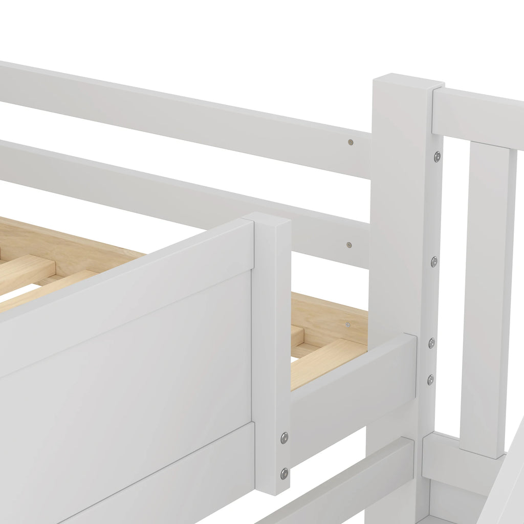 Lit cabane superposé 3 couchages 90x200 « Noa »