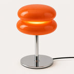Lampe à poser champignon en verre design