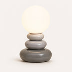 Lampe à poser sculpturale en céramique LED