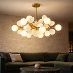 Lustre Suspension Multi-Branches Design Confettis – Sans Ampoule