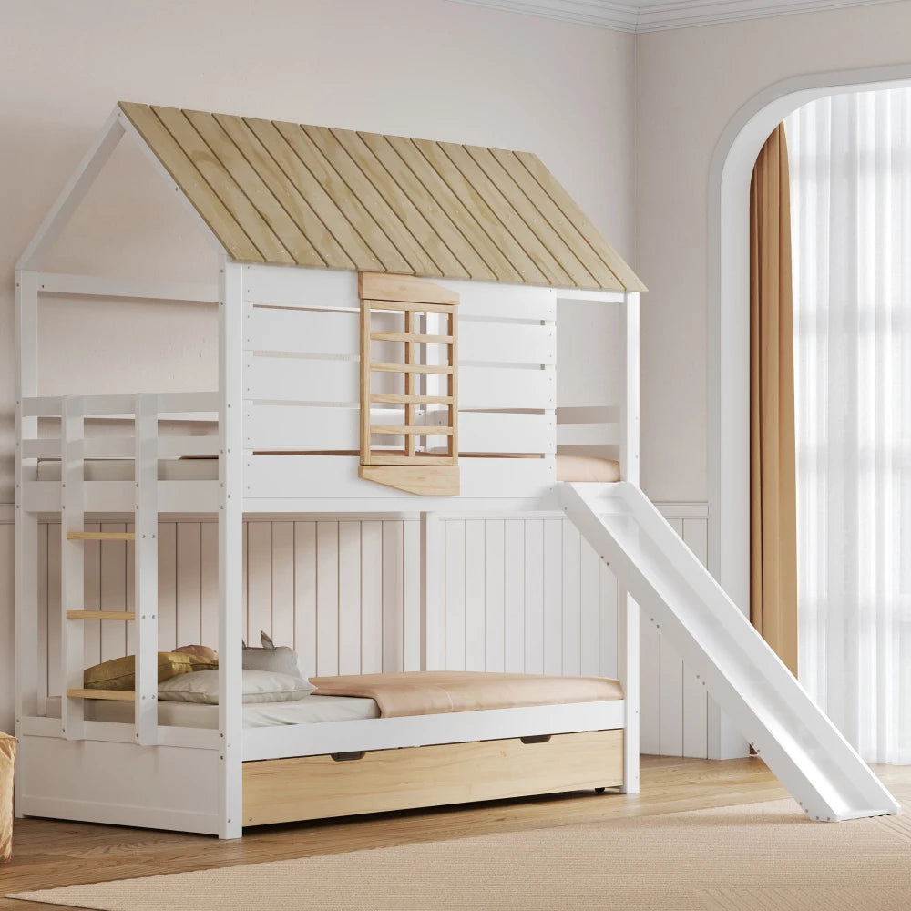 Lit cabane enfant 90x200 « Milo »