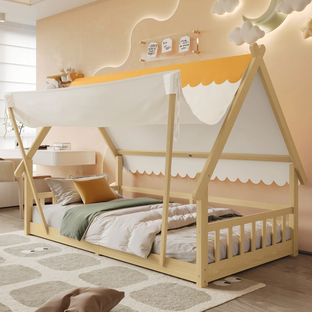 Lit Montessori enfant 90x200 « Léo »