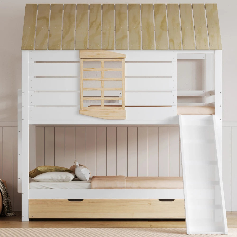 Lit cabane enfant 90x200 « Milo »
