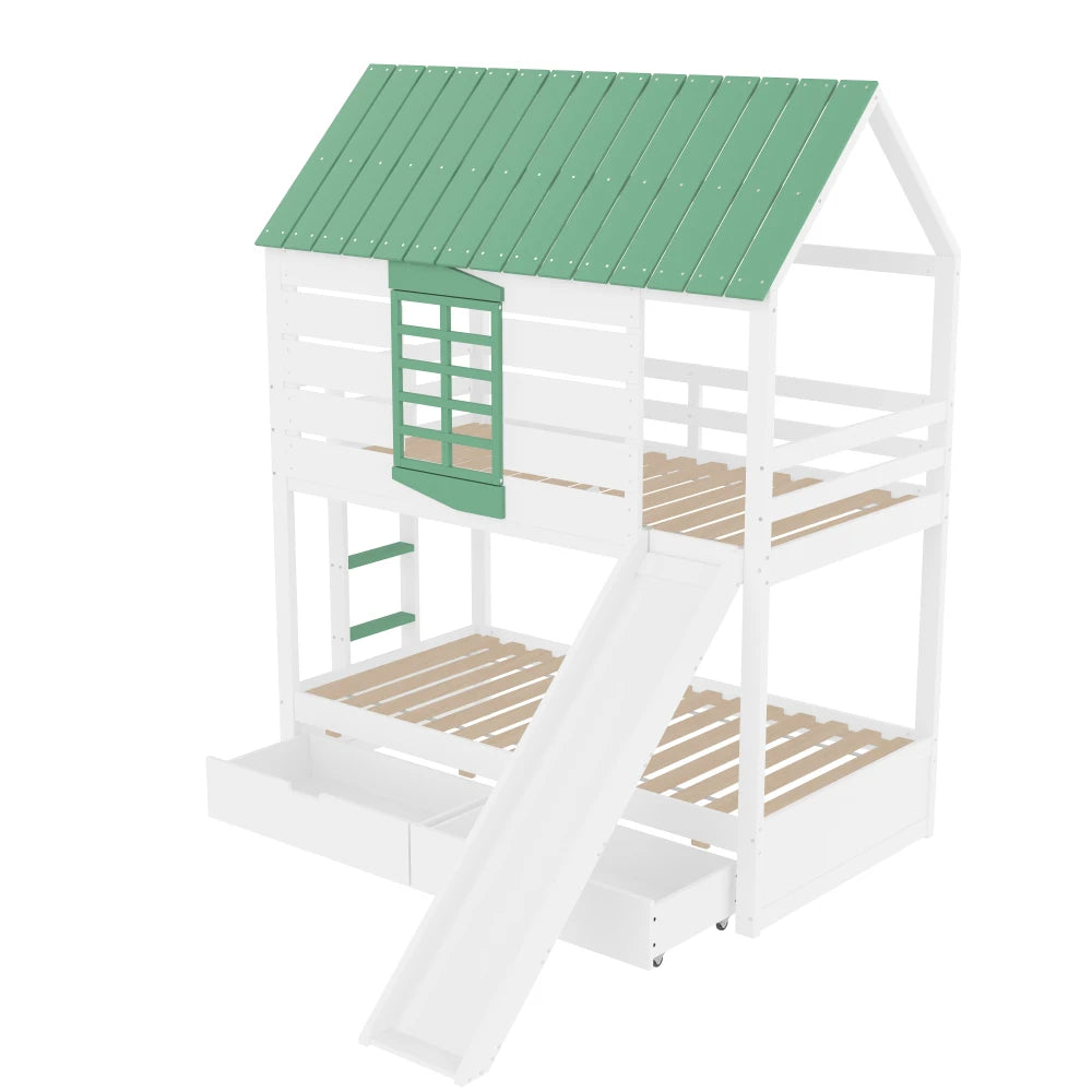 Lit cabane enfant 90x200 « Milo »