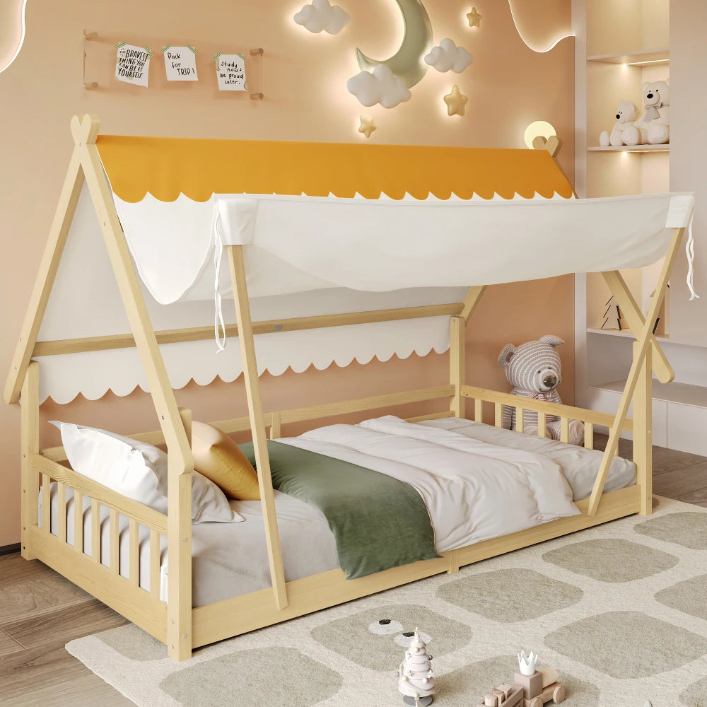Lit Montessori enfant 90x200 « Léo »