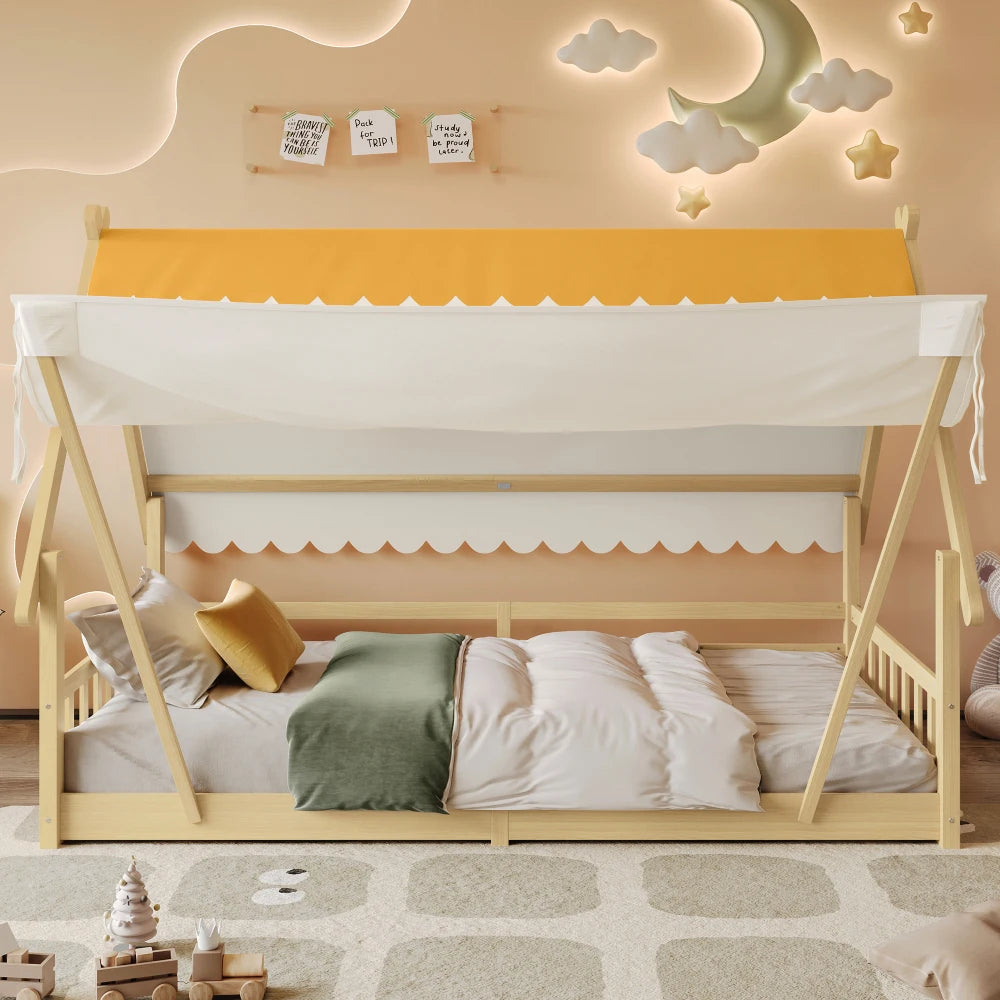 Lit Montessori enfant 90x200 « Léo »