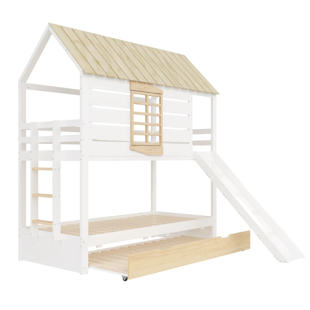 Lit cabane enfant 90x200 « Milo »