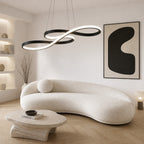 Suspension LED Design Ruban Infini – Variable avec Télécommande