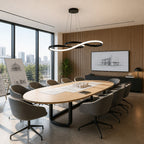 Suspension LED Design Ruban Infini – Variable avec Télécommande