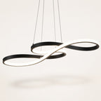 Suspension LED Design Ruban Infini – Variable avec Télécommande