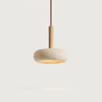 Suspension Luminaire Design Effet Pierre – LED Incluse